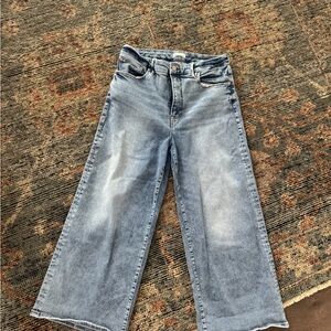 Good American Cropped Wide Leg Women's Jeans